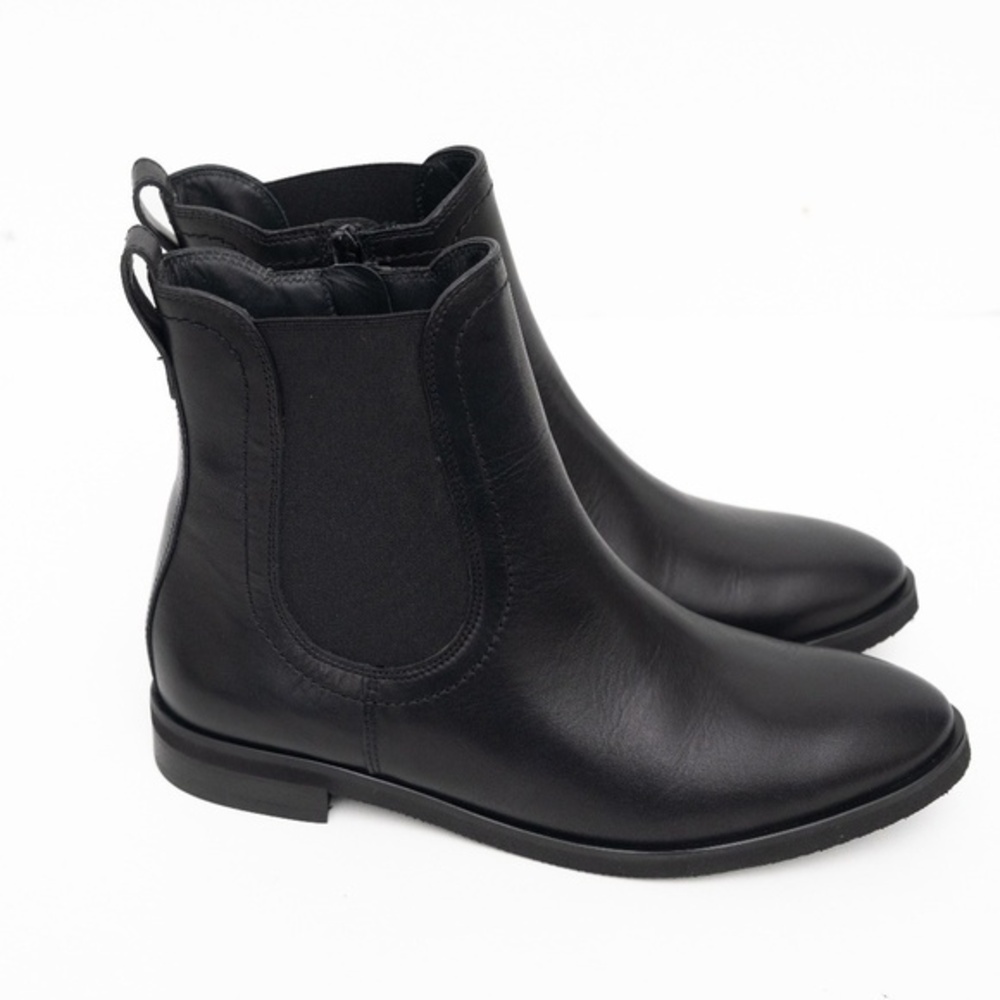Paul Green | Mindy Black Chelsea Ankle‎ Boot Black Nappa Leather